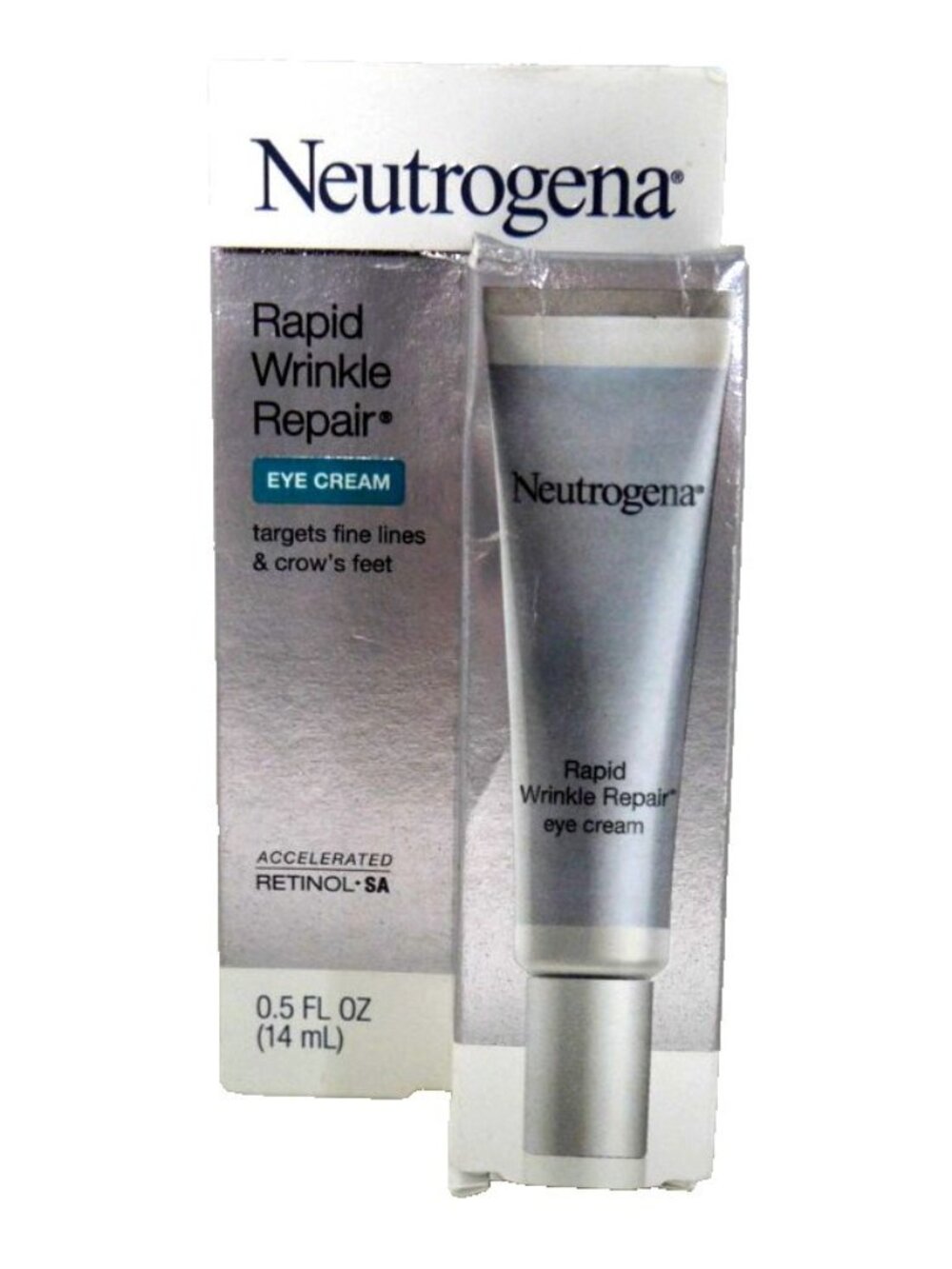 Neutrogena Rapid Wrinkle Repair Eye Cream .5 FL oz New, package damaged